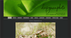 Desktop Screenshot of deepgreenphoto.com