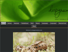 Tablet Screenshot of deepgreenphoto.com